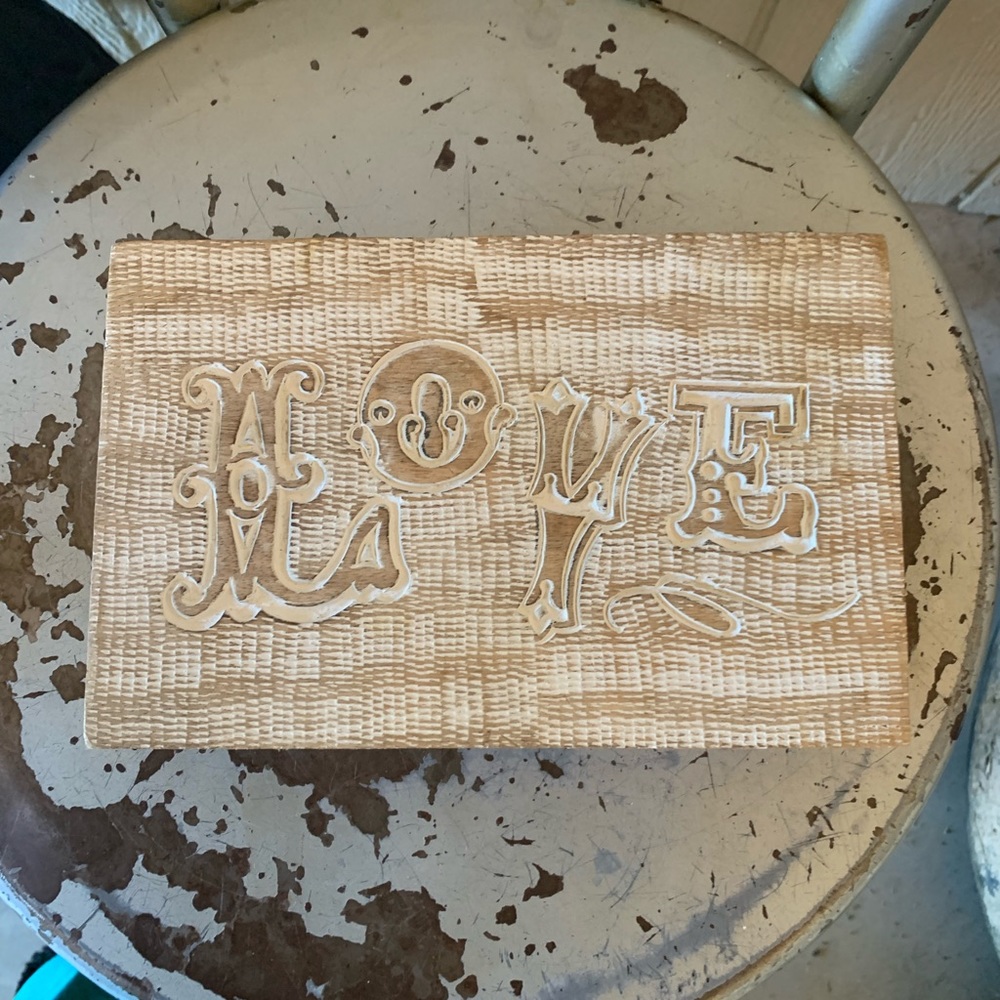 Love Wooden Box